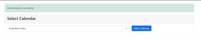 Gcal screen1
